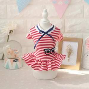 Платье в полоску